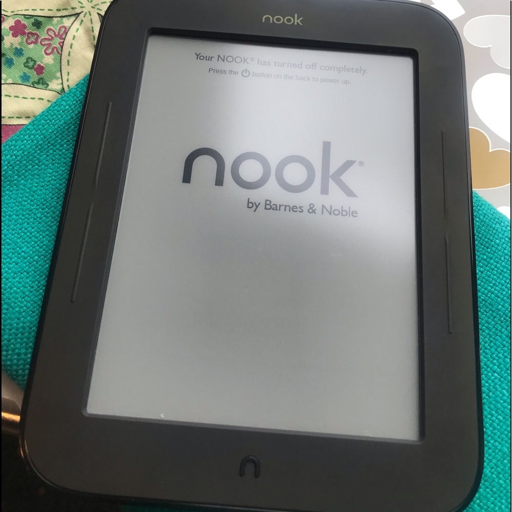 Barnes and noble Nook reader